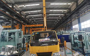 Replacement of LED high bay lights in a heavy industrial plant in Shandong